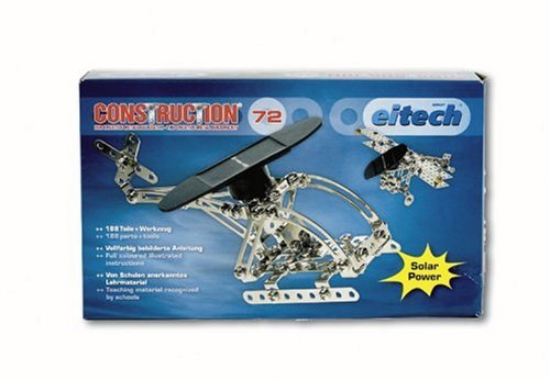 Childrens Toyshop  Spielwaren : EITECH Construction 72 Metallbaukasten Solar-Box