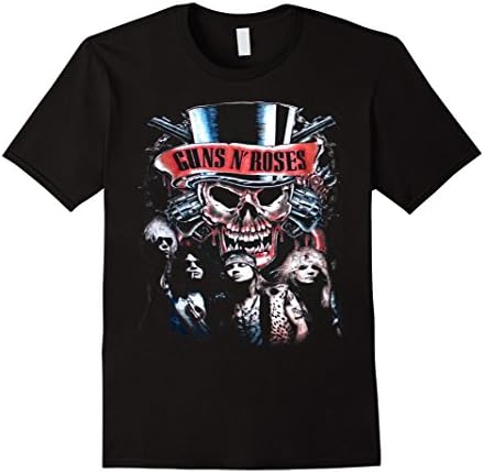 Men's KT Man Guns N' Roses T Shirt Medium Black