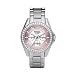 Fossil,Fossil Women's ES2251 Stainless Steel Bracelet Pink Mother-Of-Pearl Glitz Analog Dial Multifunction Watch,Fossil,ES2251,FOS-ES2251