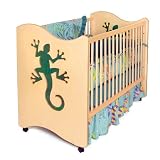 Little Lizards Unique 2-in-1 Crib and Toddler Bed