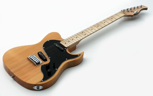 NEW ALDER BODY NATURAL TELE ELECTRIC GUITAR w/ EMGs