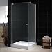 Dreamline SHEN-12343410-01 Tetra Frameless Glass Shower Enclosure, Chrome