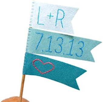 Personalized Ombre Cake Topper