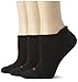 HUE Women's Air Cushion Heel Tab No Show 3 Pair Pack