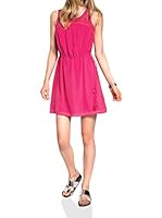 edc by ESPRIT Vestido Embro Chiffon (Rosa)