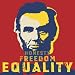 Abraham Lincoln: Honesty, Freedom, Equality by Unknown. Size 12.00 inches width by 12.00 inches height. High Quality Art Poster Print