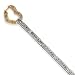 10K Two-Tone Gold 1/5Ctw Heart Diamond Bracelet