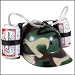 Camouflage Drinking Hat or Helmet