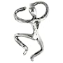 Sterling Silver Man Cuff Earring (one piece)