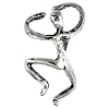 Sterling Silver Man Cuff Earring (one piece)