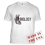 I Heart Biology Fitted T-Shirt