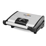 George Foreman GR0080S Stainless Steel 80 Square Inch Vari Temp Grill with Variable Temperature Control