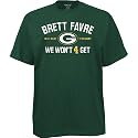 Reebok Green Bay Packers Brett Favre We Won't 4 Get T-Shirt