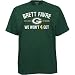 Reebok Green Bay Packers Brett Favre Youth We Won't 4 Get T-Shirt
