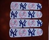 Ceiling Fan Designers 42SET-MLB-NYY MLB York Yankees Baseball 42 In. Ceiling Fan Blades Only
