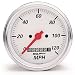 Auto Meter 1388 Arctic White In-Dash Programmable Electric Speedometer