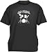 OLD SCHOOL Electronic Drum Set Drummers Logo Men's tee Shirt in 12 colors Small thru 6XL