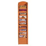 Lesro Transitional Ten Pocket Magazine Rack