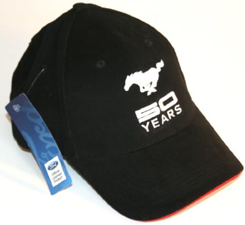 50th Mustang Hat with Red Sandwich