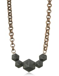 LUV AJ "Heavy Metal Lover Collection" Multi-Pyramid Stud Choker Necklace