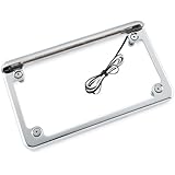 Radiantz License Plate Frame - 6in. LED Illuminator - Black 8202-52