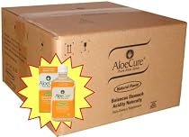 AloeCure® Natural 16 bottle case - 2 month supply