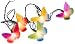 Kurt Adler Plastic Multi Butterfly Light Set with Green Wire, 12Spacing with 30 Lead Wire, 1 Fuse Bulb & 4 Spare Bulbs.  Indoor/Ooutdoor