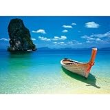 Phuket Thailand (Boat, Huge) Art Poster Print - 40x60