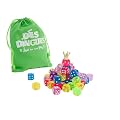 Partner Jouet - A1300760 - Jeu DE D�s Dingue 64 D�s