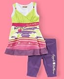 Apple Bottoms - Apple Bottoms Little Girl Layered Babydoll Top