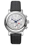 Chopard 128900-3006 Mille Miglia Silver Dial Rubber Men's Chronograph Watch