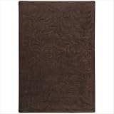 Sculpture Cocoa Wool Contemporary Rug Size: 33 x 53