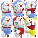 ドラえもん◎15cmカラーズぬいぐるみ【D困った】☆キャラクター通販☆