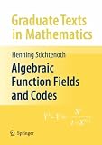 Review Springer  / Algebraic Function Fields and Codes (Graduate Texts in Mathematics)