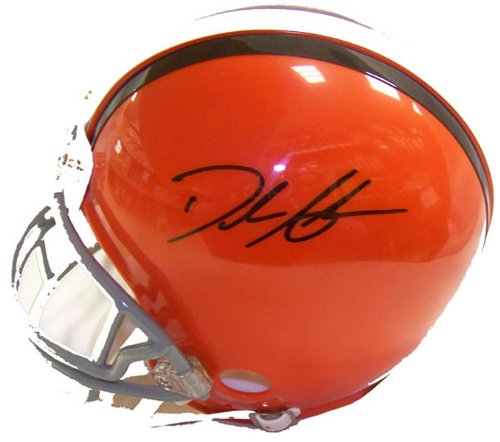 Derek Anderson Autographed / Signed Cleveland Browns Mini Helmet
