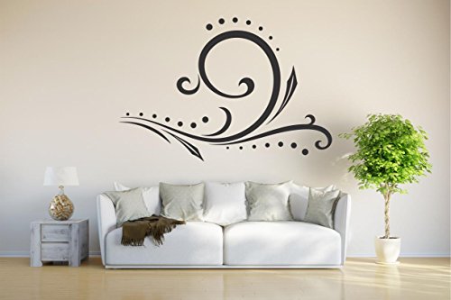 Imagen 4 de Etiqueta de la pared d46 Bastante Tribal planta 40x27 cm