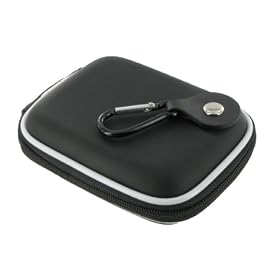 rooCASE Med EVA Hard Shell (Black) Case for Panasonic Lumix DMC-FP3 14.1MP Digital Camera Blue