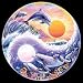 Circle Of Life~dolphin Adult T-Shirt