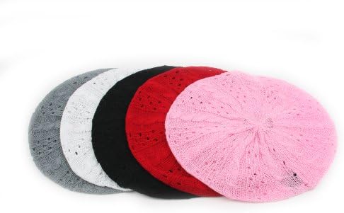 Women's Light Beret Knitted Style for Spring Summer Fall 139HB