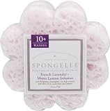 Spongeables Spongelle Bodywash Infused Sponge ( Lavender Daisy ) French Lavender-Meyer Lemon Infusion