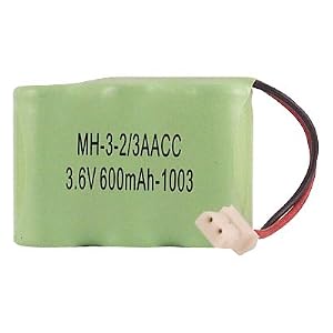 Hitech - Ni-MH Replacement Cordless Phone Battery for Various Aastra Telecom, AT&T, Bell South Phones.
