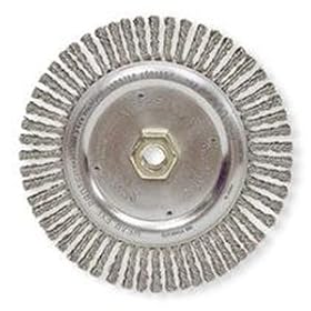 Weiler 09400 Stringer Bead Knot Wheel Brush by Weiler Corporation