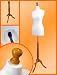 Female Tailors Dummy White Size 8/10 Dressmakers Fashion Students Mannequin Display Bust With A Beec