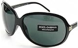 New Authentic DOLCE & GABBANA D&G DG 6009-B 6009B 501/87 Smoke Lenses W/ Black Frame Size 68-14-125 SUNGLASSES