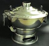Mongolian Hot Pot / Stainless Shabu Shabu Pot w/Strainers #Ypot110
