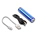 PowerBoost X1 2600mAh Premium Portable iPhone Charger Rechargeable Battery With USB To 8-pin Connector Cable (Works with iPhones 5 / 5s / 6) And With USB To Micro USB Cable (Works With Most Android Phones) from Duroplus (Blue)