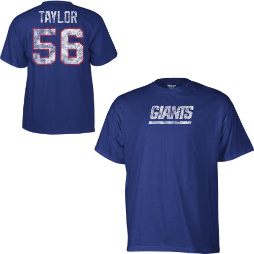 Reebok New York Giants Lawrence Taylor Youth (8-20) Retired T-Shirt Small