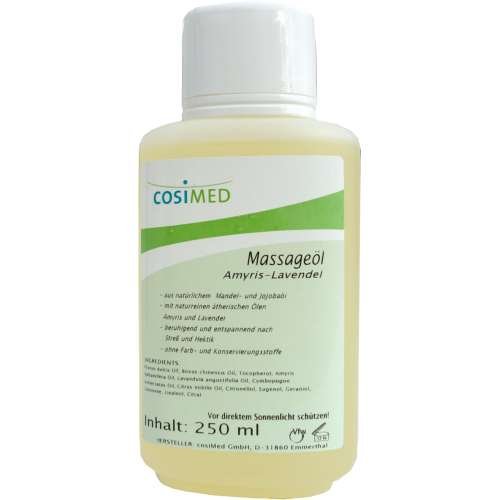 Produkt-Bild: Wellness-Massage&ouml;l Massage&ouml;l Amyris-Lavendel, 250 ml