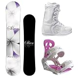 Siren Nectar 2012 Women's Snowboard Package with Flow Vega Lace Boots and Siren Leaf Bindings