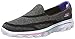 Skechers Kids 81052L Go Walk 2 Athletic Sneaker,Black,2 M US Little Kid